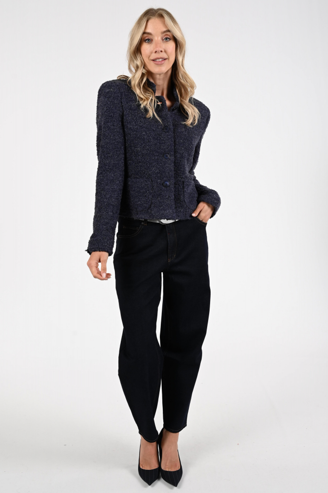 Be Three Romi Blazer Blauw