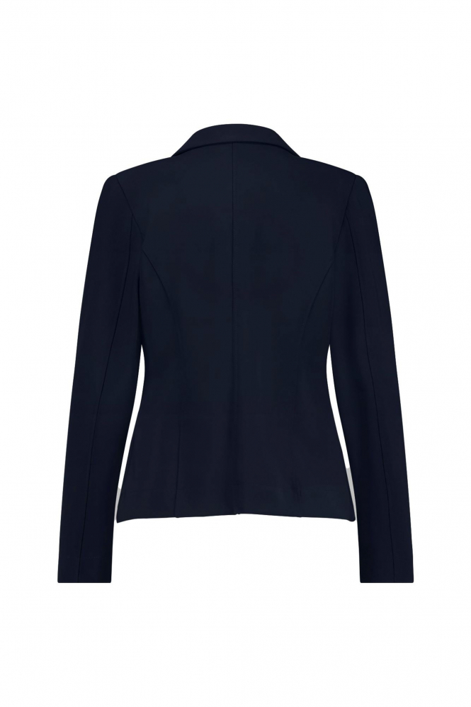 L.O.E.S. by Studio Anneloes Bright bonded blazer Blazer Blauw