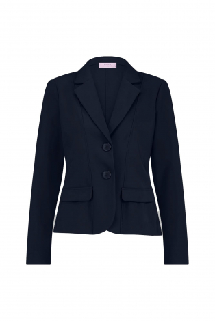 L.O.E.S. by Studio Anneloes Bright bonded blazer Blauw