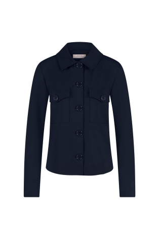 Studio Anneloes Claire bonded jacket Blauw