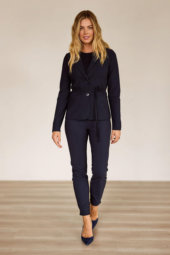 L.O.E.S. by Studio Anneloes Clean blazer  Blazer Blauw