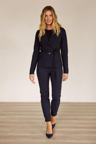 L.O.E.S. by Studio Anneloes Clean blazer  Blauw