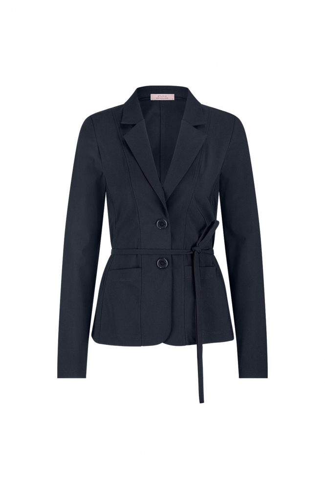 L.O.E.S. by Studio Anneloes Clean blazer  Blazer Blauw