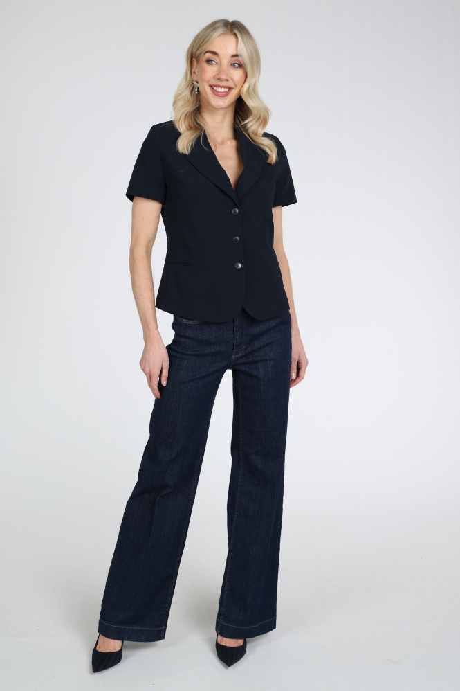 Penn & Ink S26N1722 Blazer Blauw