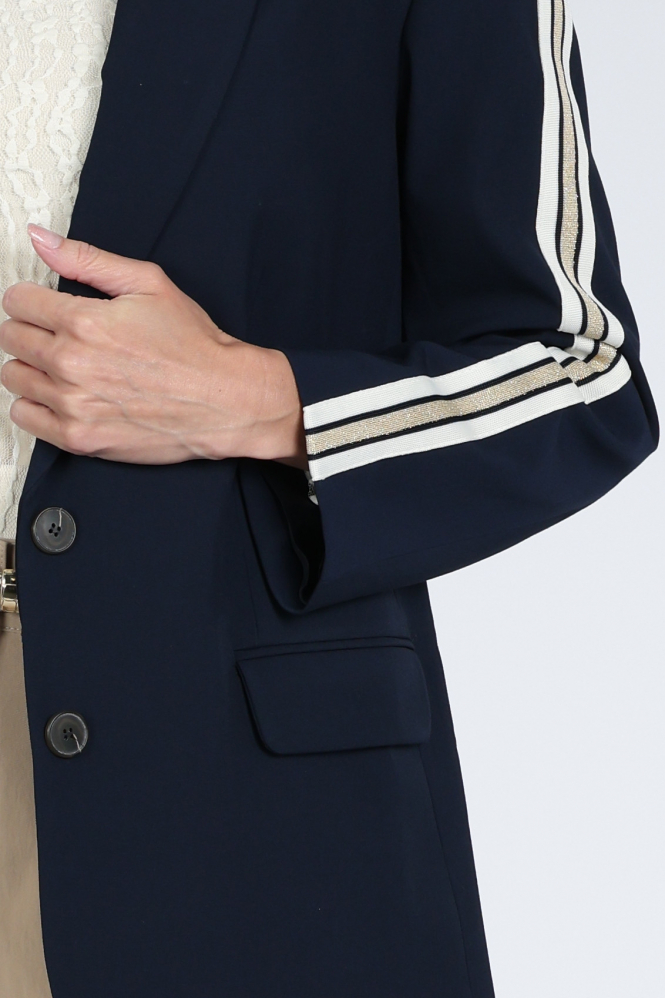 Summum 1s1283-12364 Blazer Blauw