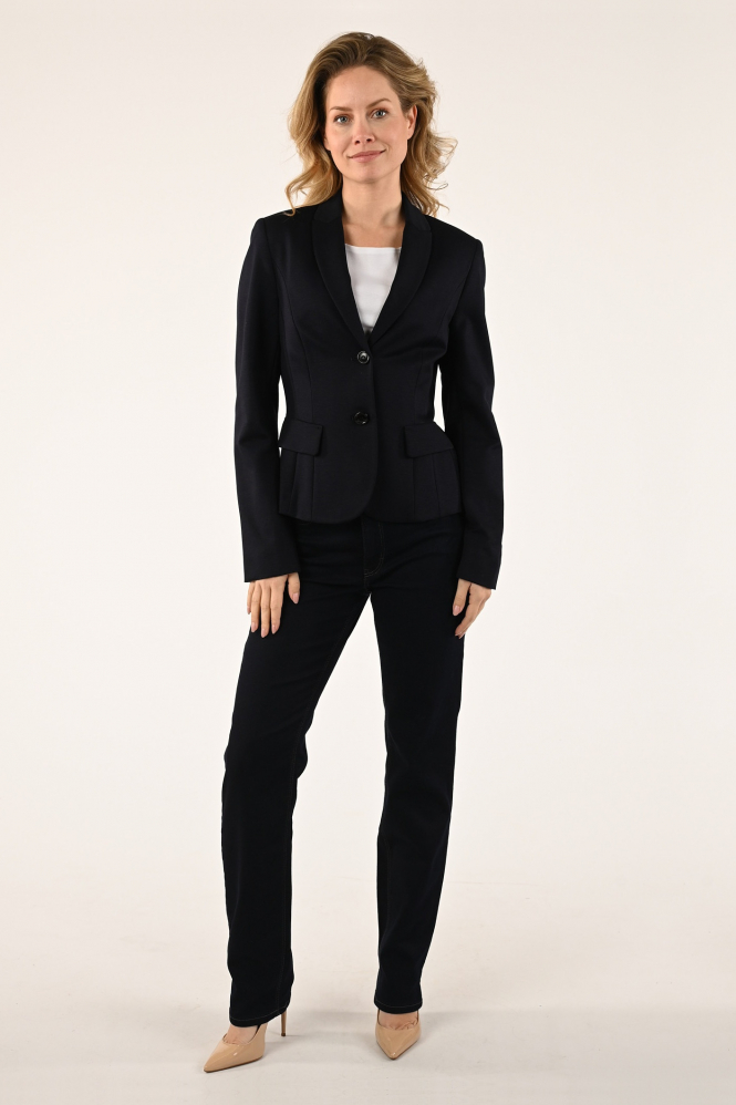 Marc Cain +E 34.10 J24 Blazer Blauw