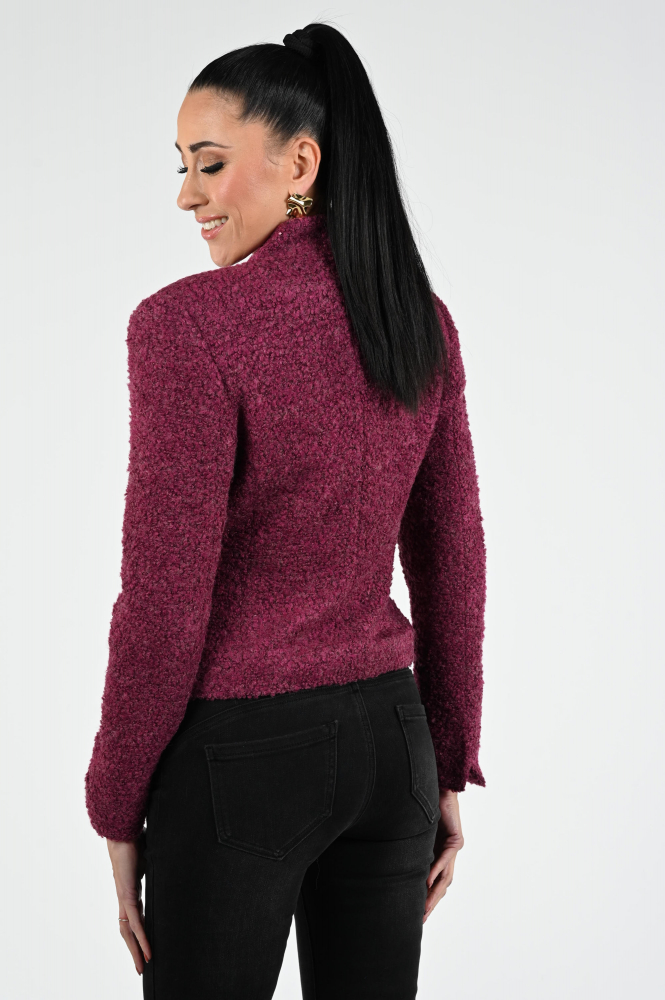 Be Three Romi Blazer Paars