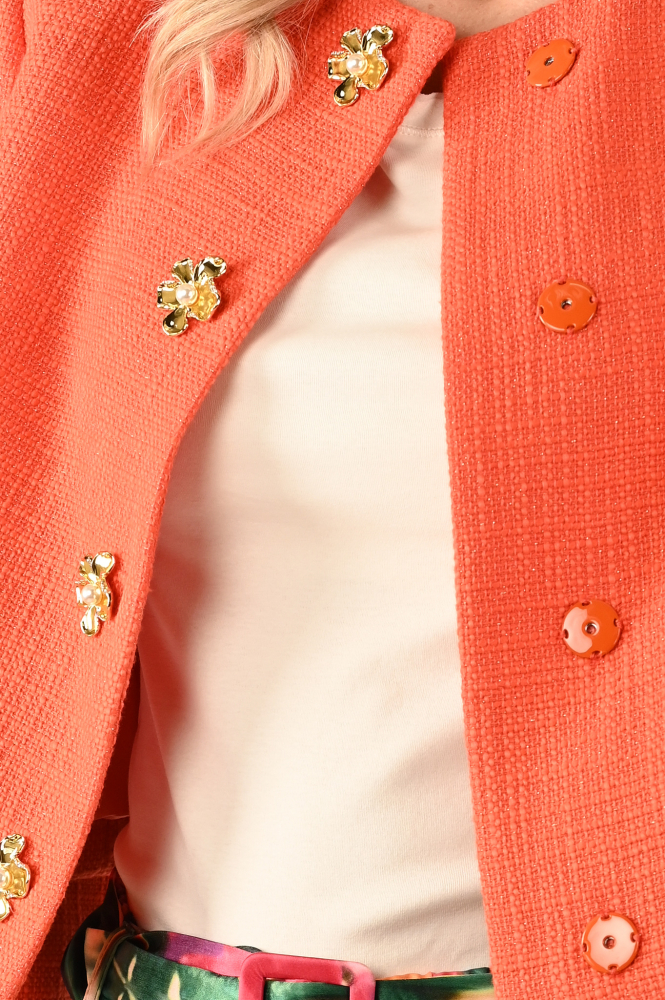 Marc Cain XG 31.01 W08 Blazer Oranje