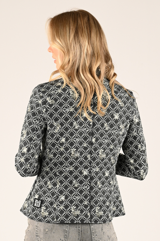 Marc Cain XS 34.08 J22 Blazer Zwart