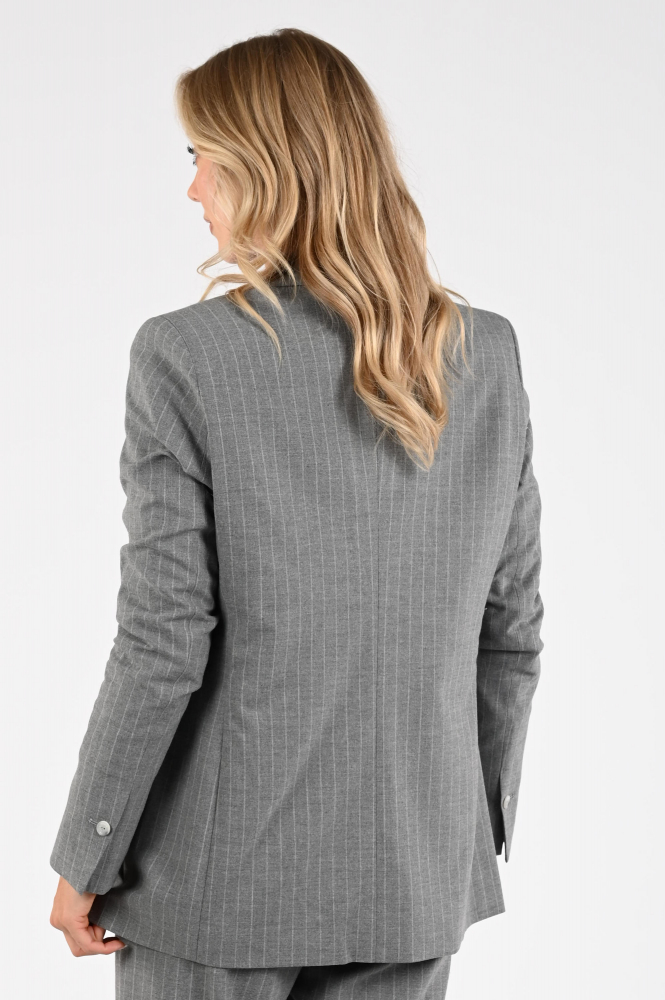 Penn & Ink W25N1623 Blazer Grijs