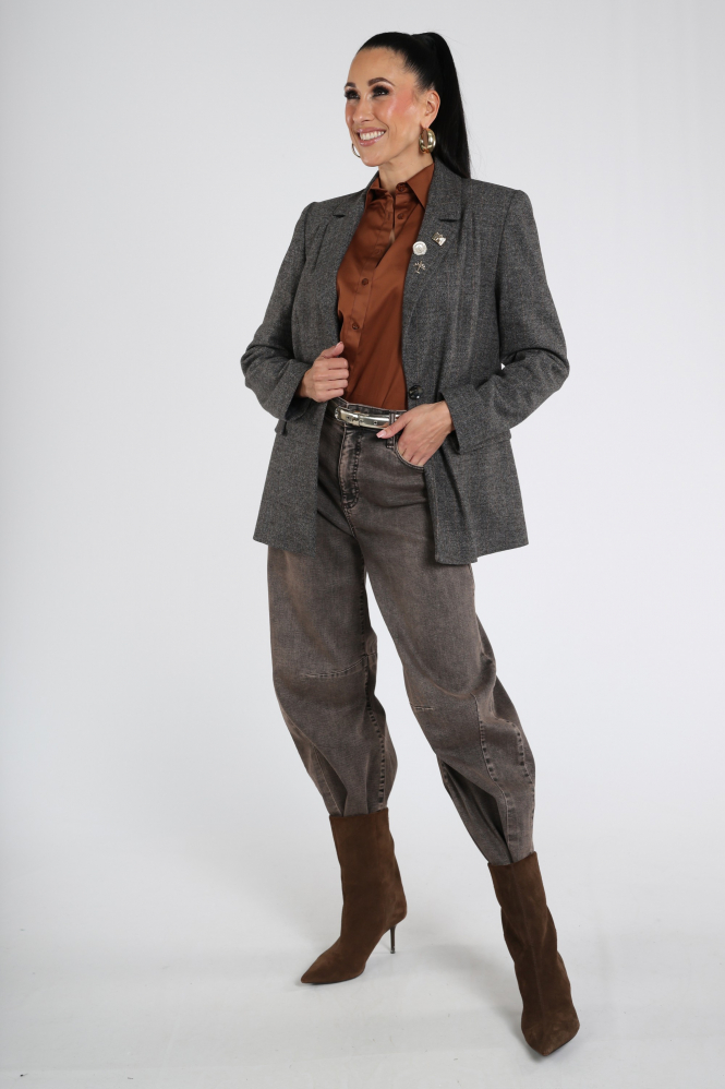 Caroline Biss 4852 Blazer Grijs