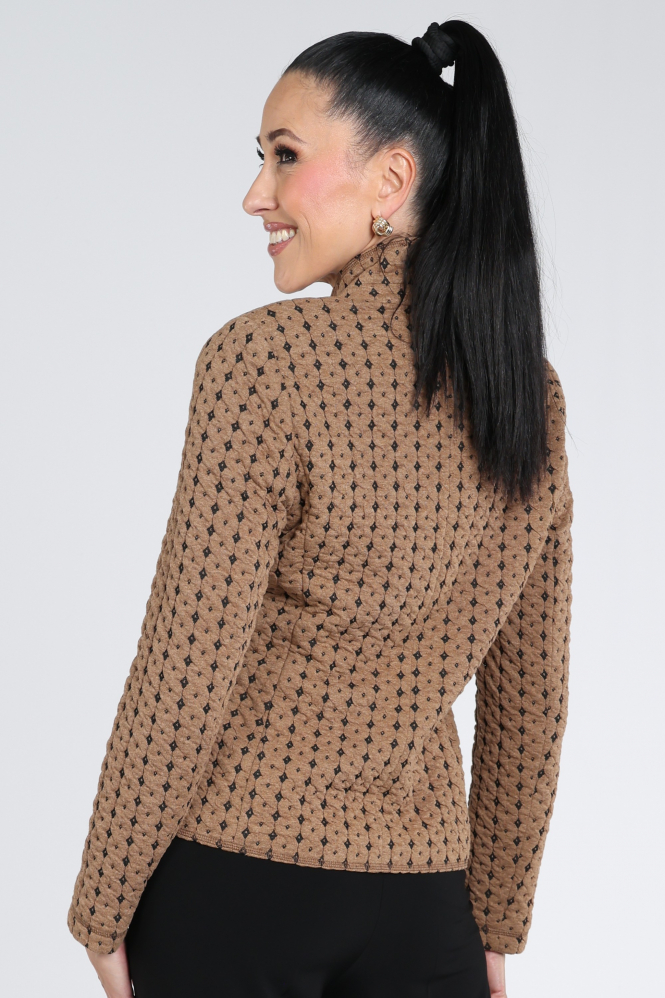 B Three Nora Blazer Bruin