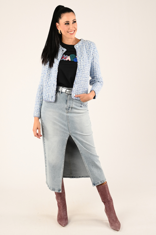 Fabienne Chapot CLT-CAR-02-AW24 Blazer Blauw