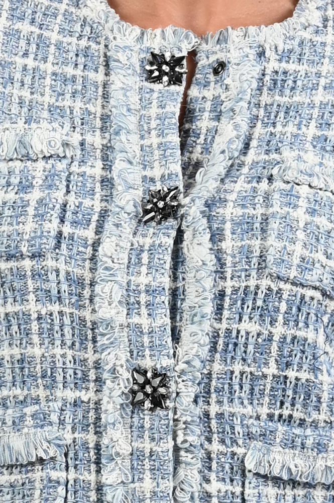 Oui 93032 Blazer Blauw