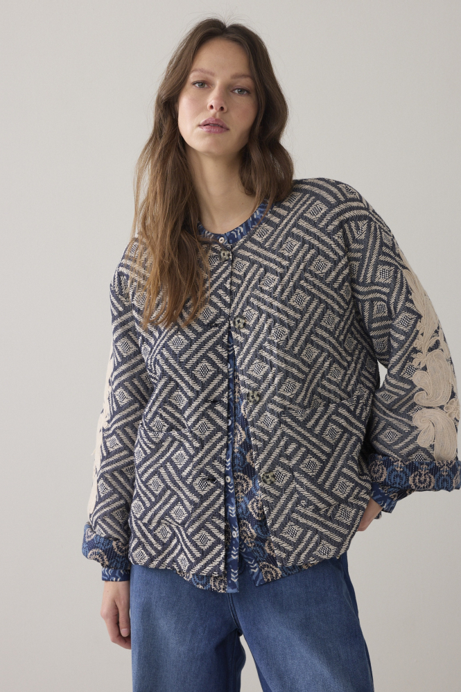 Summum 1s1284-12411 Blazer Blauw