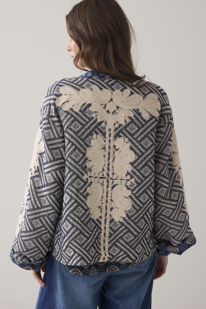 Summum 1s1284-12411 Blazer Blauw