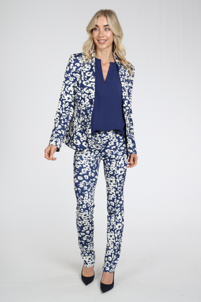 Marc Cain BC 34.11 J41 Blazer Blauw