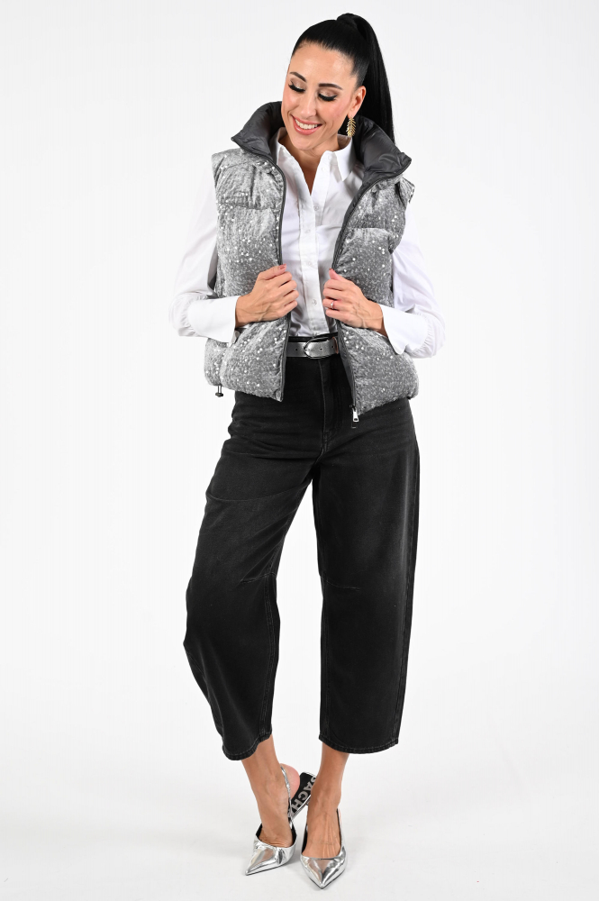 Luisa Cerano 428442-4192 Bodywarmer Grijs