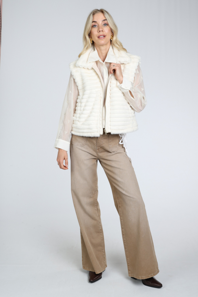 Nukus NKF08024 Bodywarmer Wit