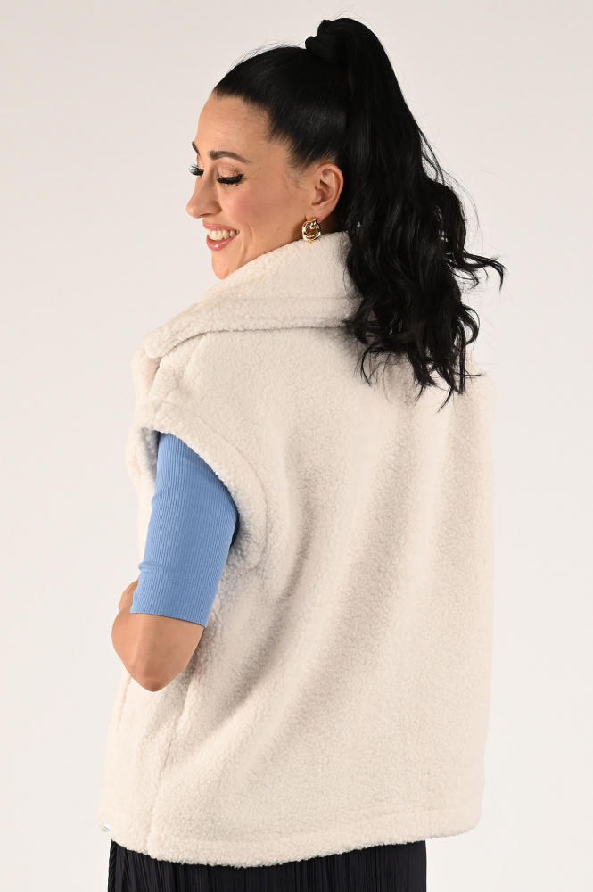 Penn & Ink W23C161 Bodywarmer Beige