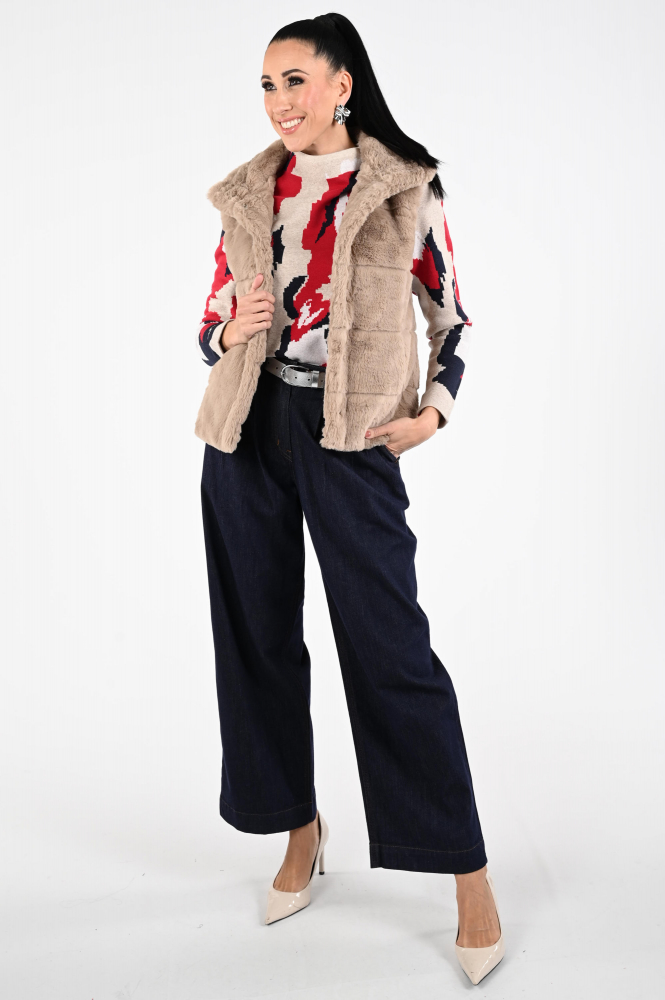 Monari 809140 Bodywarmer Beige