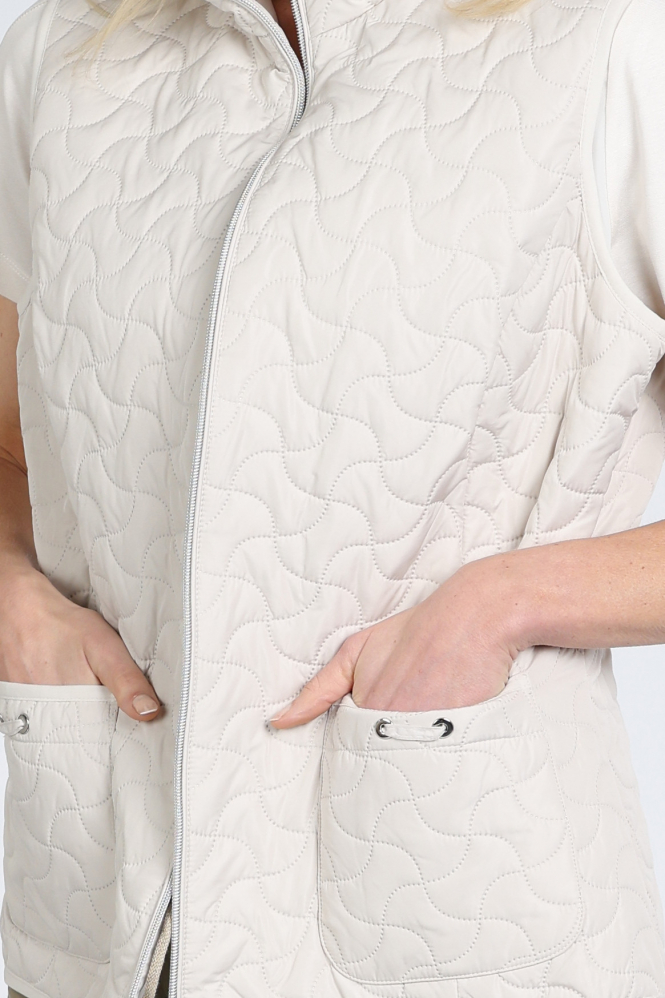 Lebek 5074 Bodywarmer Beige