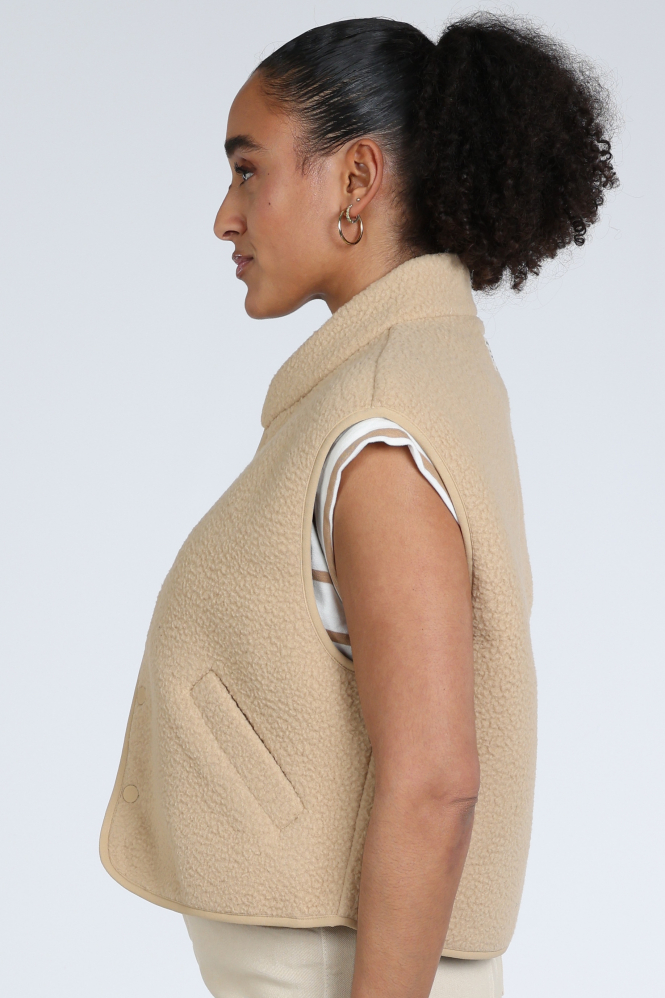 Penn & Ink S26C352 Bodywarmer Beige