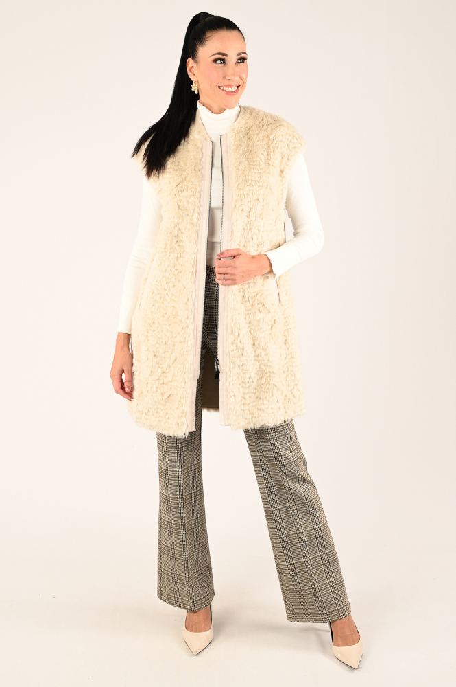 Marc Cain XS 37.02 W19 Bodywarmer Beige