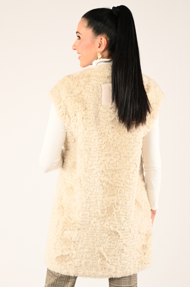 Marc Cain XS 37.02 W19 Bodywarmer Beige