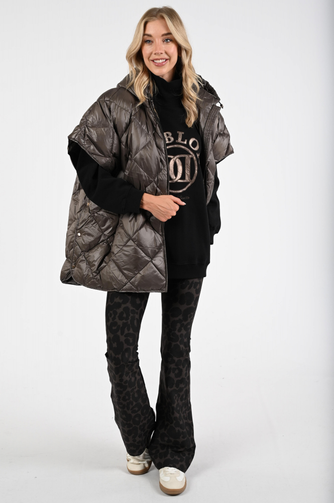 Deblon Carice cape Bodywarmer Bruin