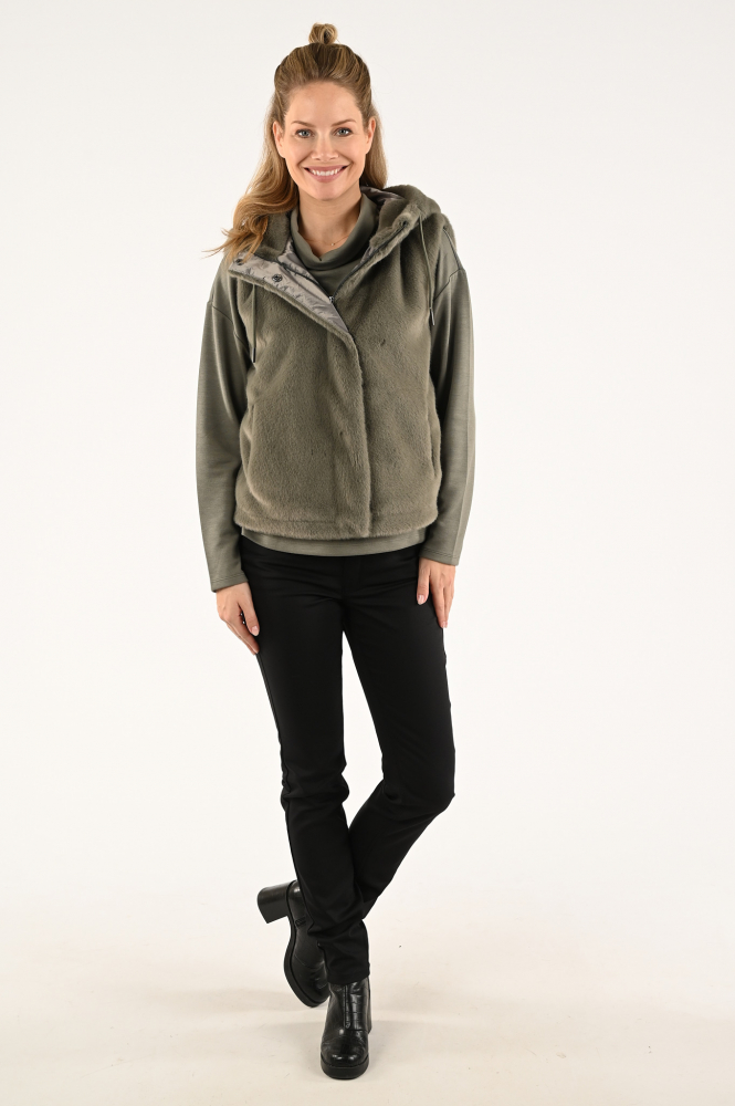 Monari 807345 Bodywarmer Groen