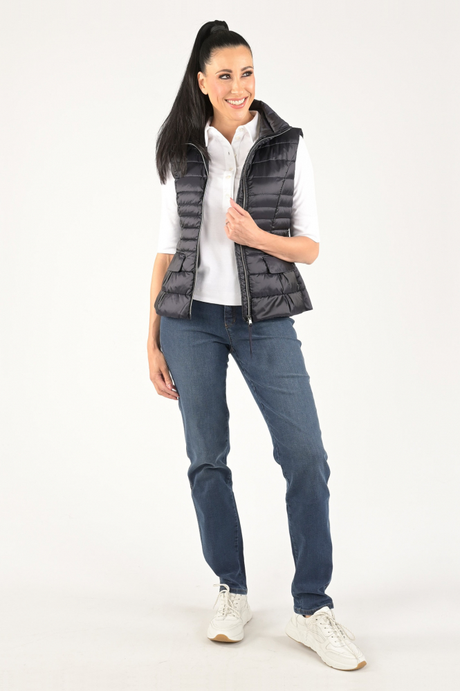 Marc Cain +E 37.15 W11 Bodywarmer Blauw