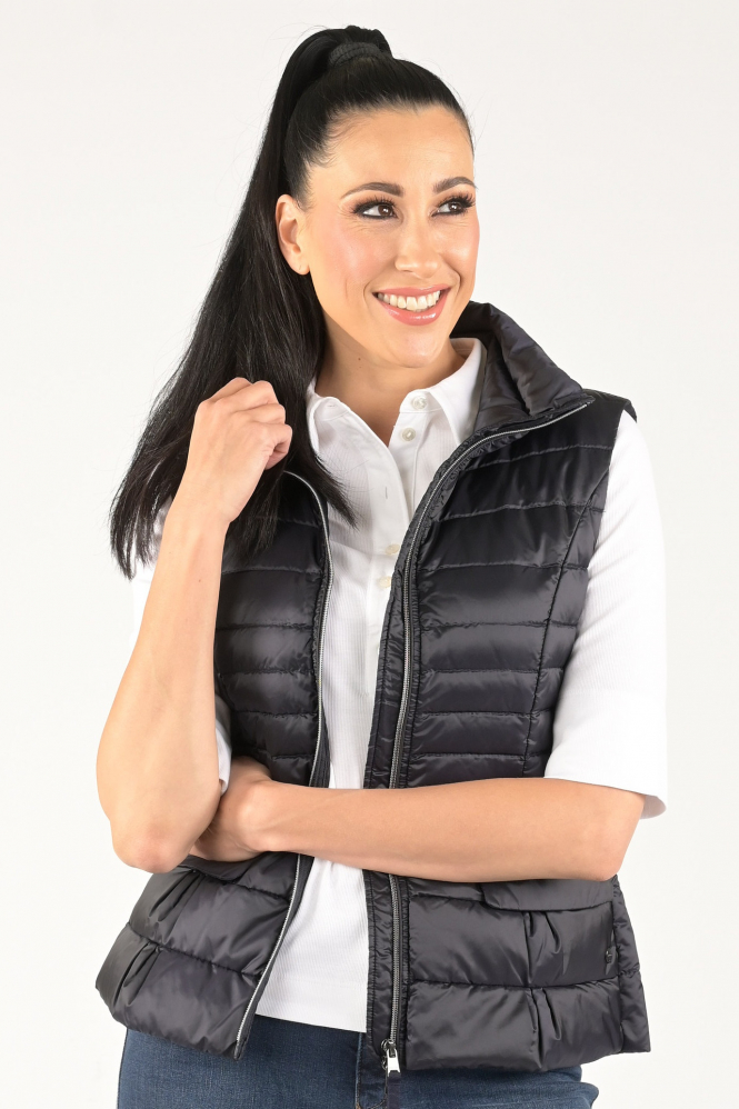 Marc Cain +E 37.15 W11 Bodywarmer Blauw