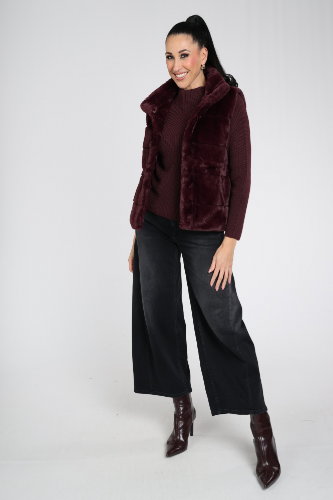 Monari 809785 Bodywarmer Rood