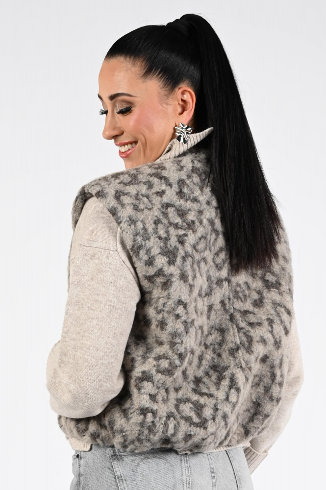 By-Bar Maggie leo jacket Bodywarmer Bruin