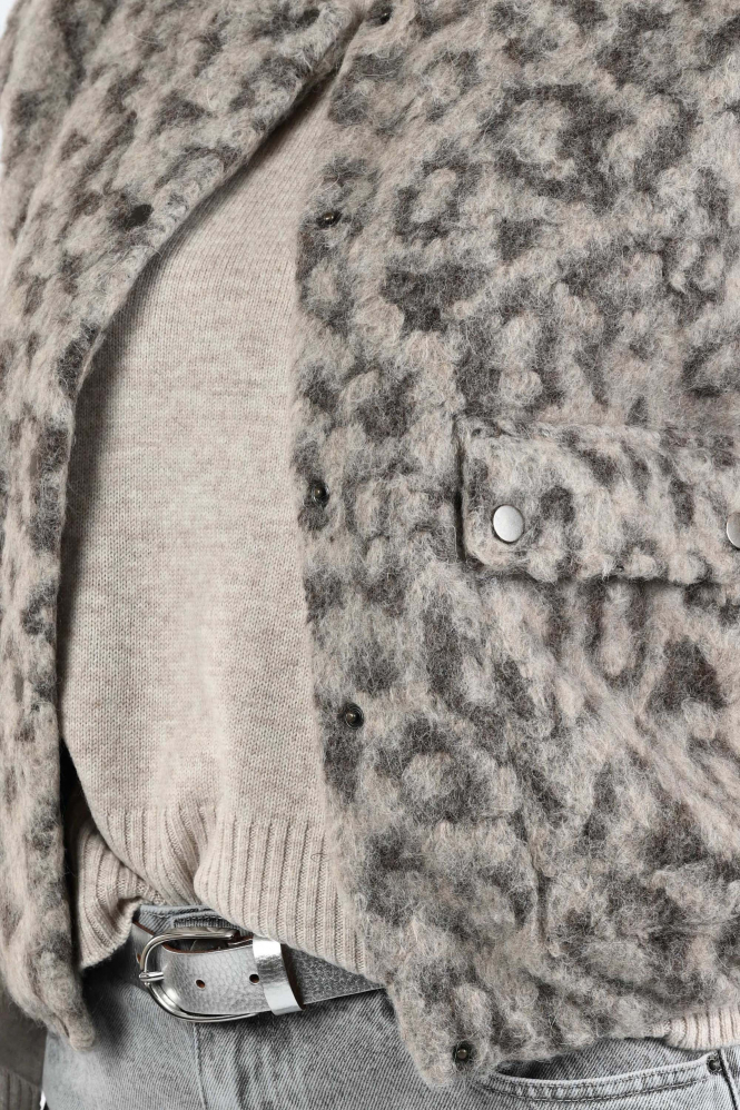 By-Bar Maggie leo jacket Bodywarmer Bruin