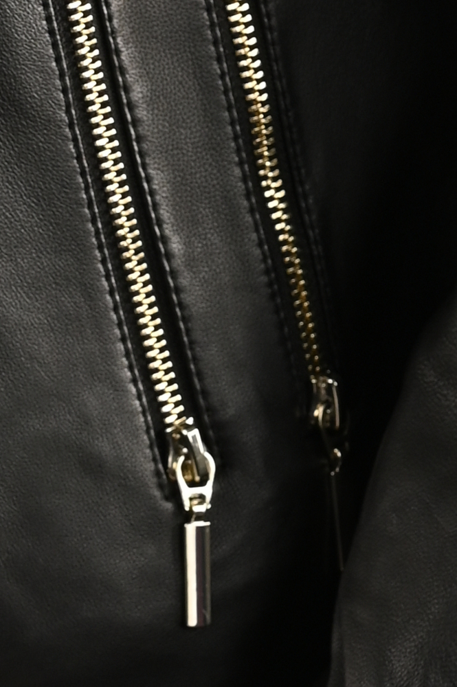 STUDIO AR by ARMA Cherry Leren blazer Zwart