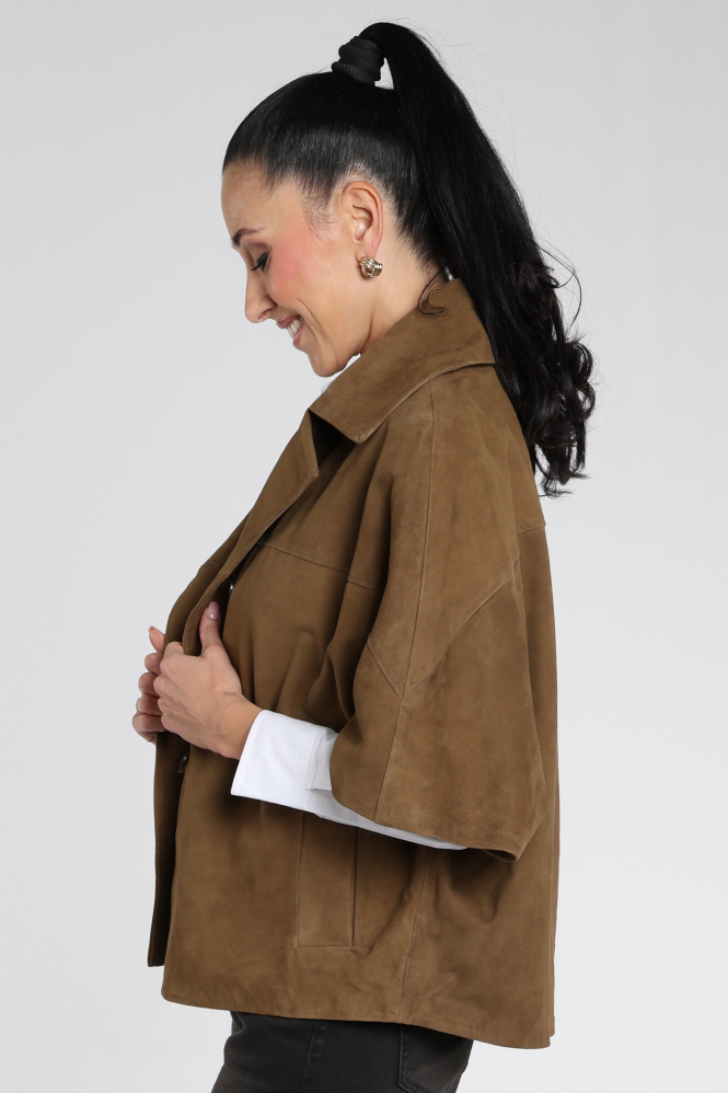STUDIO AR by ARMA 005L266042.01 Leren blazer Bruin