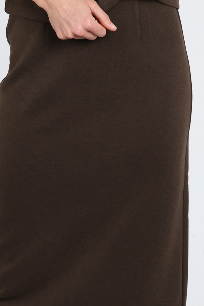 Yaya 01-409101-610 Rok recht kort Bruin