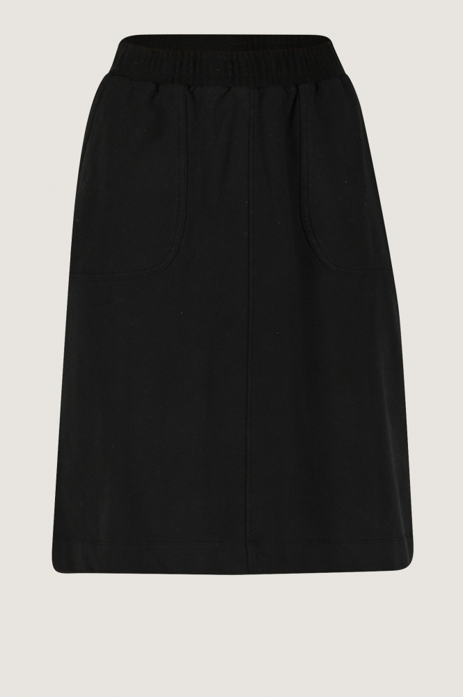 Penn & Ink S24F1442 Rok recht kort Blauw