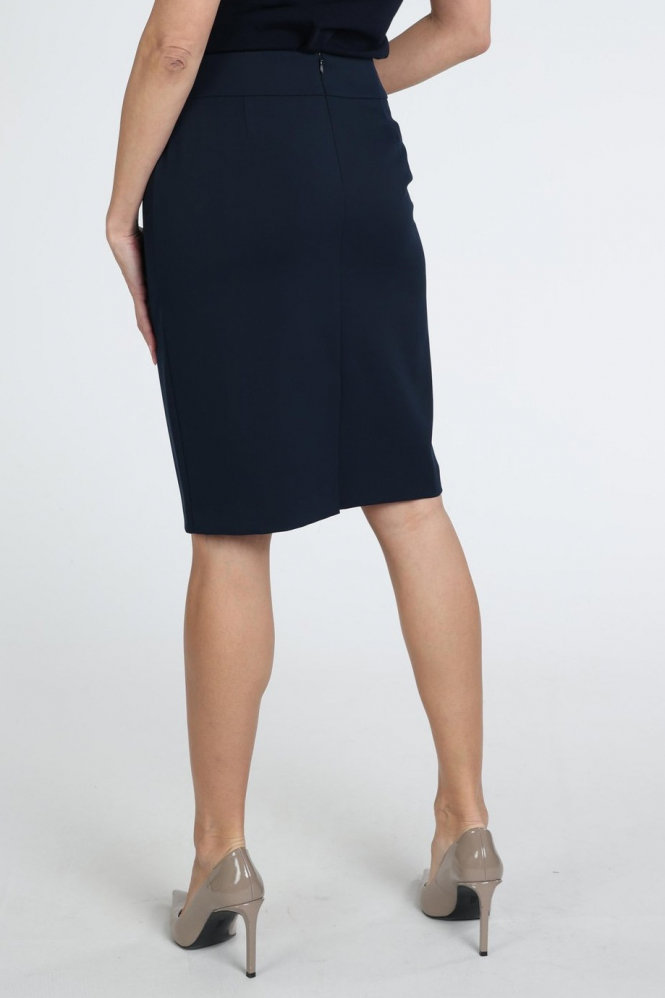 Frank walder 722230 Rok recht kort Blauw
