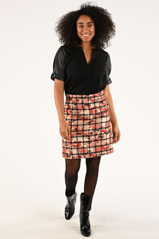 Caroline Biss 4742 Rok recht kort Bruin
