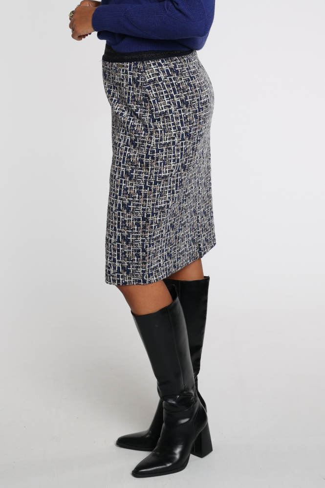 Roberto sarto 631121 Rok recht kort Blauw
