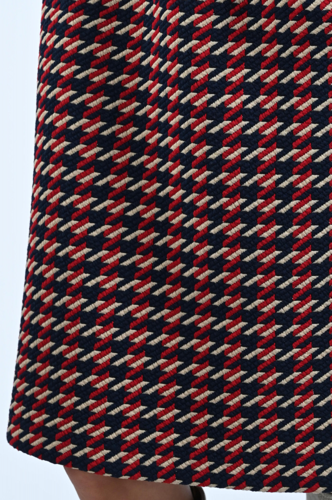 Frank walder 109202 Rok recht kort Blauw