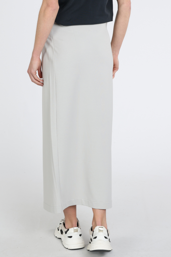 Penn & Ink S26T1247 Rok recht lang Grijs