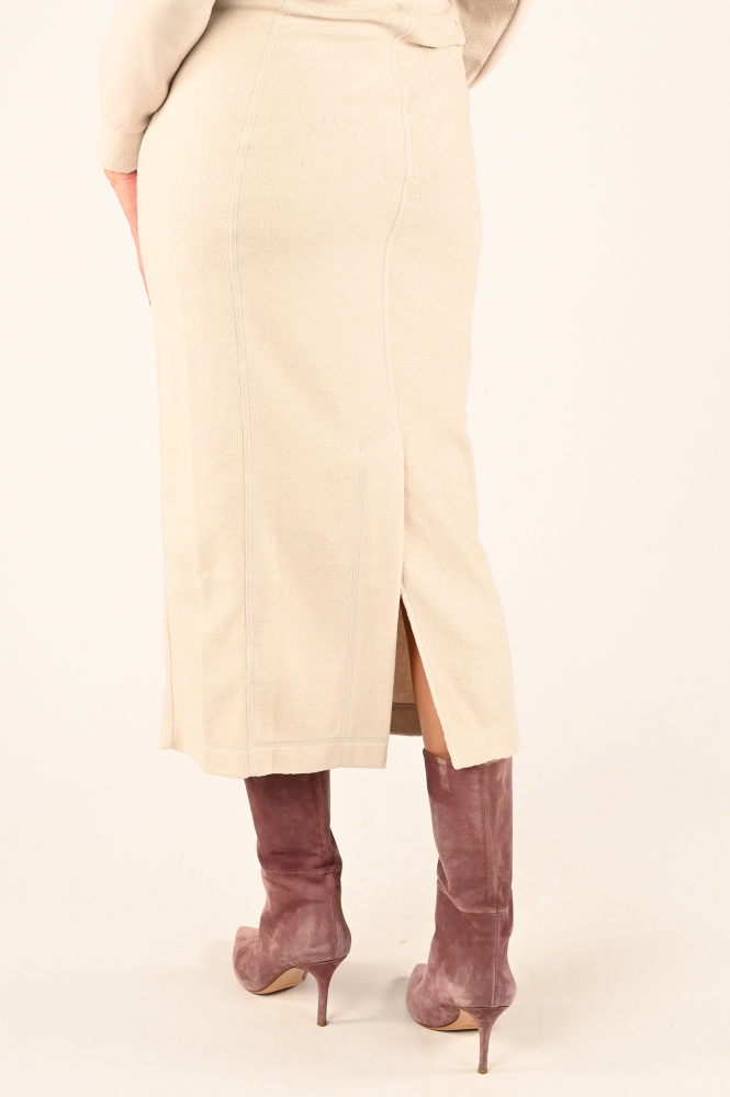 Moscow semi 77-03 Rok recht lang Beige