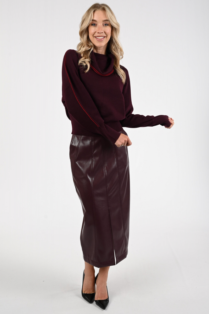 Caroline Biss 4796 Rok recht lang Rood