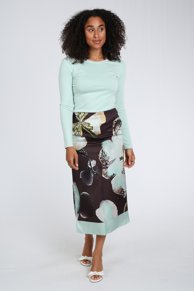 Marc Cain BC 71.11 W53 Rok recht lang Bruin