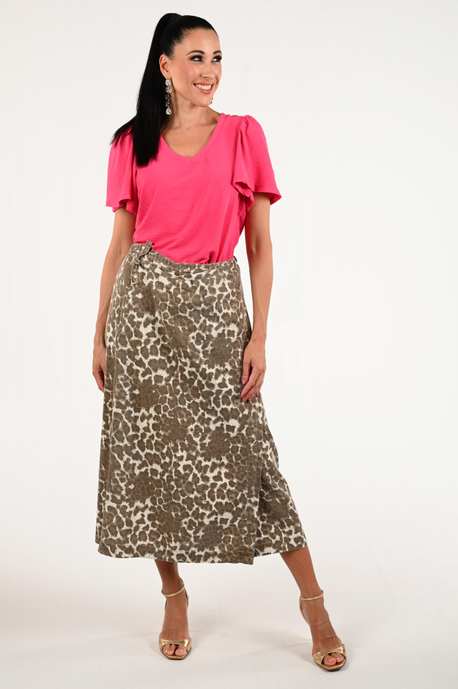 Geisha 56303-10 Rok recht lang Beige