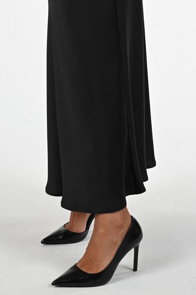Luisa Cerano 528294-3777 Rok wijd lang Zwart